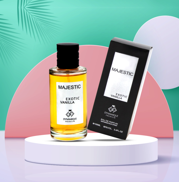 Inspired Perfumes para Hombre Eau De Parfum - MAJESTIC EXOTIC VANILLA 100ml